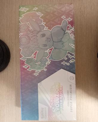evoluzioni prismatiche collezione premium pokemon