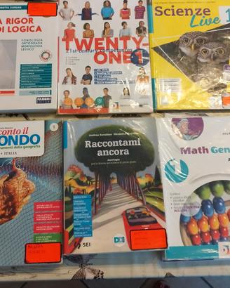 libri scolastici scuola media classe prima
