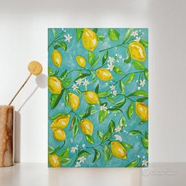 Dipinto realizzato a mano in acrilico su tela