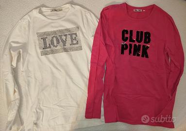 Nr. 5 maglie manica lunga tg. 11/12 anni