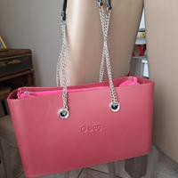 BORSA O BAG color ciliegia