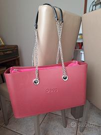 BORSA O BAG color ciliegia