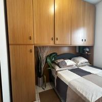 Letto matrimoniale + armadio a ponte – USATI