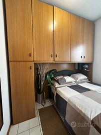 Letto matrimoniale + armadio a ponte – USATI