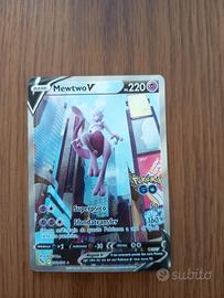 Carta pokemon Mewtwo V 