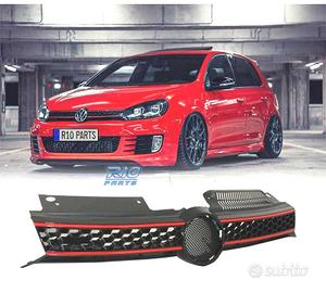 GRIGLIA VOLKSWAGEN VW GOLF 6 08-12 LOOK GTI NERA C