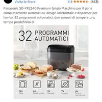 Machina per il pane nuovo mai usata