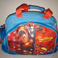 Borsone Superman originale – Colori vivaci, ottime