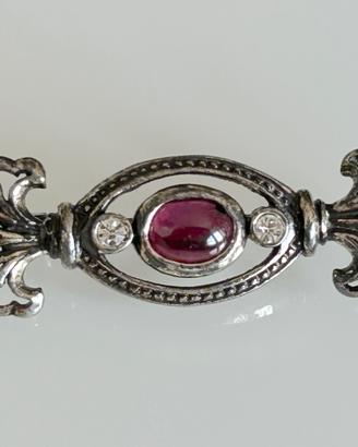 Spilla in argento vintage anni ’60