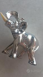 Piccola statuetta Elefante argento 
