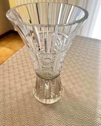 Vaso cristallo inciso 26 cm