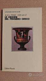 JeanPierre Vernant - Le origini del pensiero greco
