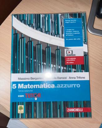 Libro Zanichelli Matematica 5