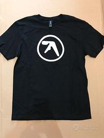 Aphex Twin logo black t-shirt