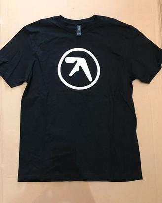 Aphex Twin logo black t-shirt