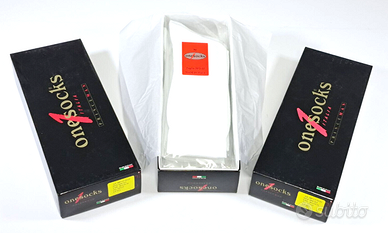 6 PAIA CALZE LUNGHE UOMO *ONESOCKS_FILO DI SCOZIA