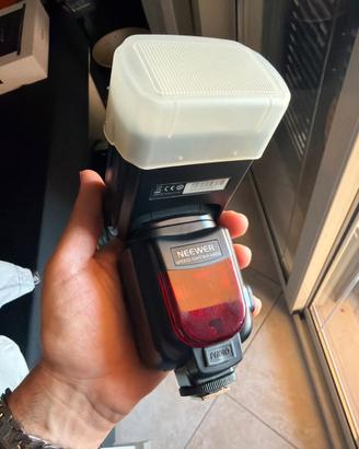 Flash Neewer Speedlight CANON con  diffusore