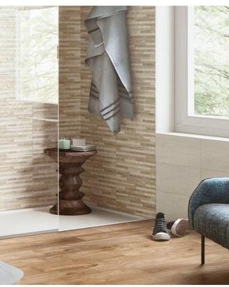 Piastrelle Rieti Beige Chiaro 20X45  Travertino