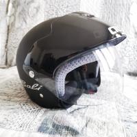 CASCO JET AGV BALI NERO OPACO TAGLIA S (56)