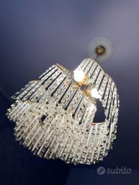 Lampadario a cascata e Abat-jour