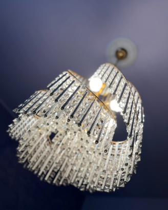 Lampadario a cascata e Abat-jour