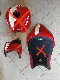 Doppio codone e parafango Monster 1200 S Stripe