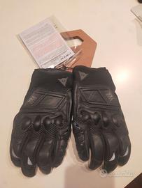 guanti moto estivi, pelle e tessuto Dainese
