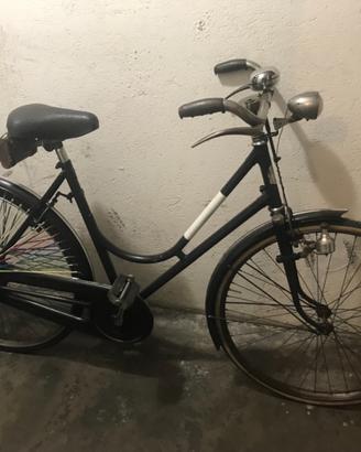 Bicicletta da donna freni a bacchetta 60-70