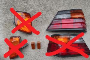 Ricambi Mercedes W124 C124 200-300 epoca