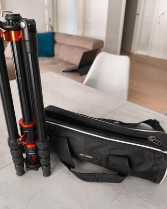 Treppiede K&F Concept 173cm + Testa a Sfera 10kg