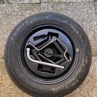 Kit Ruota Scorta 15 Fiat Punto + Crick e Attrezzi