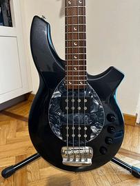Music Man BONGO 4 HH + Piezo - Sapphire Black