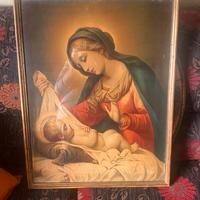 Quadro raffigurante la Madonna con il Bambino