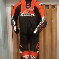 Tuta moto alpinestars taglia 50 nuova