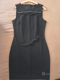 Abito Nero Guess Los Angeles - Tubino Smanicato