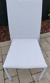 Set composto da 6 sedie in tessuto