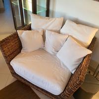 Poltrona rattan