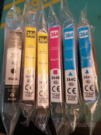 Cartucce 364 per stampante hp