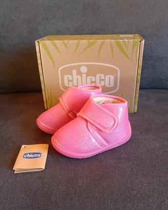 Chicco Pantofole scarpe primipassi neonata rosa 19