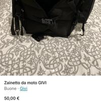 Zaino da moto Givi