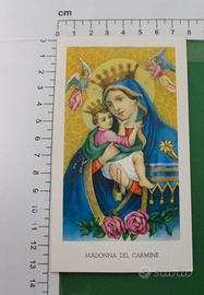 Santino Holy Card "Madonna del Carmine" - 140