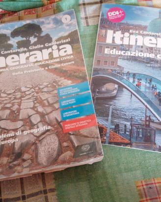 Libro ITINERARIA 1 con educazione civica