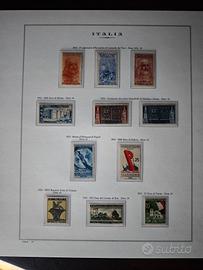 Francobolli Italia 1952