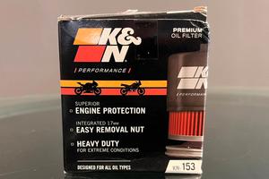 filtro olio moto k&n 153