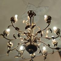 Lampadario  artigianale stile fiorentino