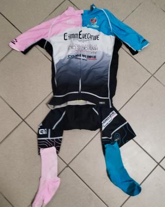 Alé cycling Divisa + Smanicato ciclismo + calze