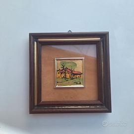 Quadretti foglia d oro