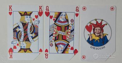 Schede telefoniche serie carte da gioco