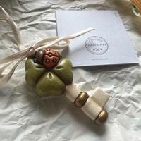 Thun chiave con quadrifoglio e coccinella