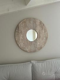 Specchio da parete più specchio a terra